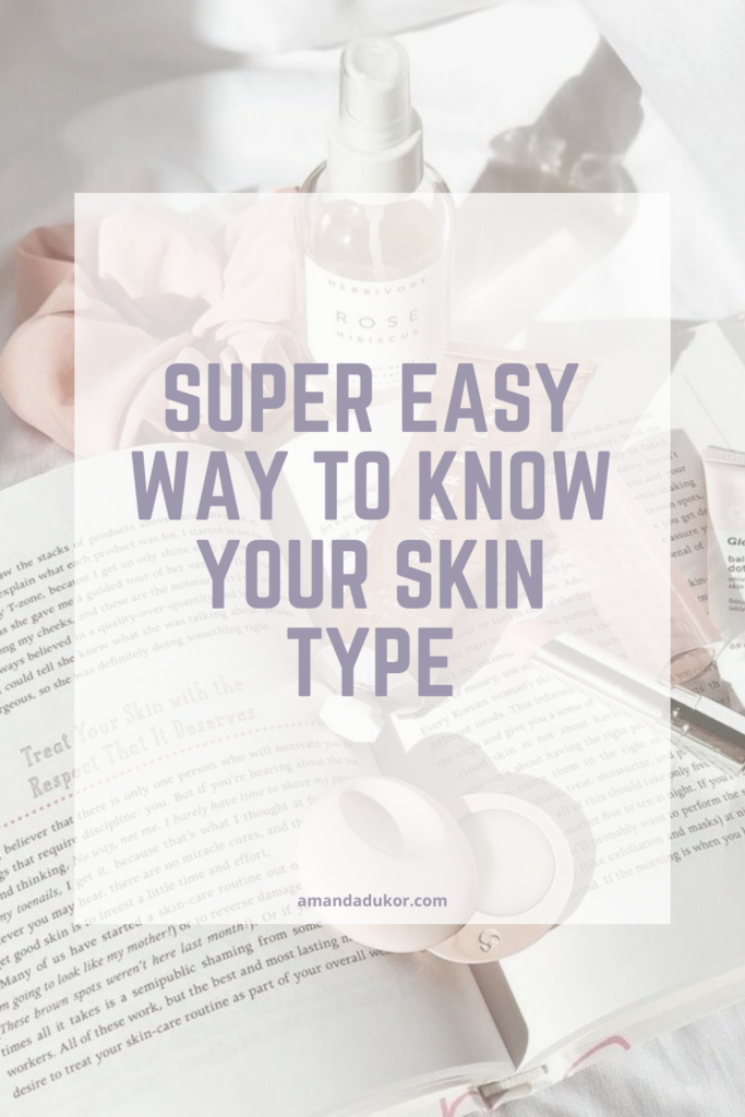 How can i know my skin type? | Pinterest