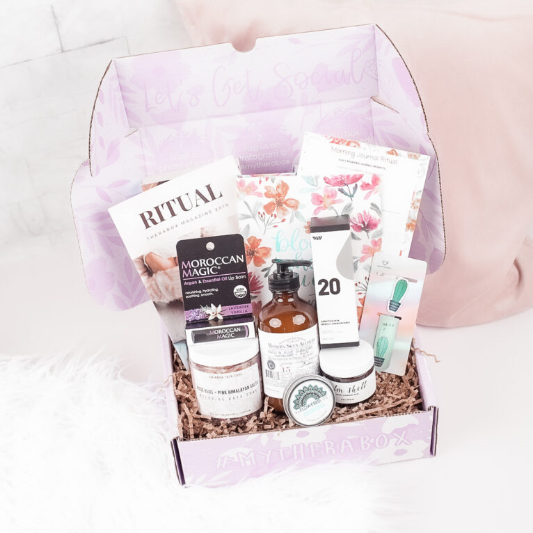 Self-care box as gifts for women, thoughtful gift ideas for her