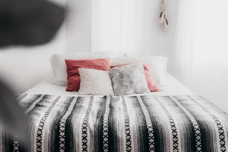 Make your bed to stay organized