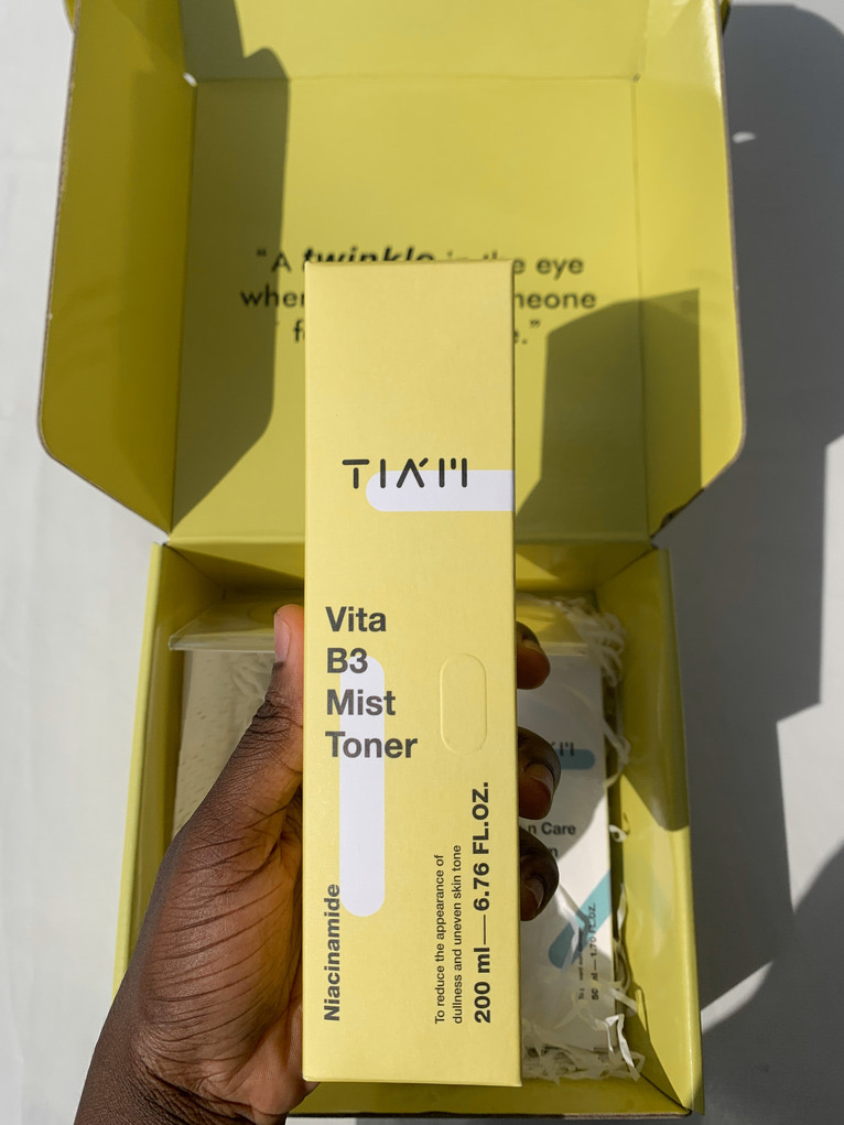 An image of the Tiam Vita B3 Mist Toner from my 'Make Me Shine' box