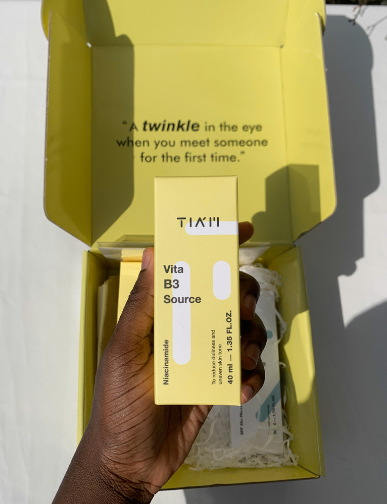 An image of the Tiam Daily Sun Care Cream from my 'Make Me Shine' box