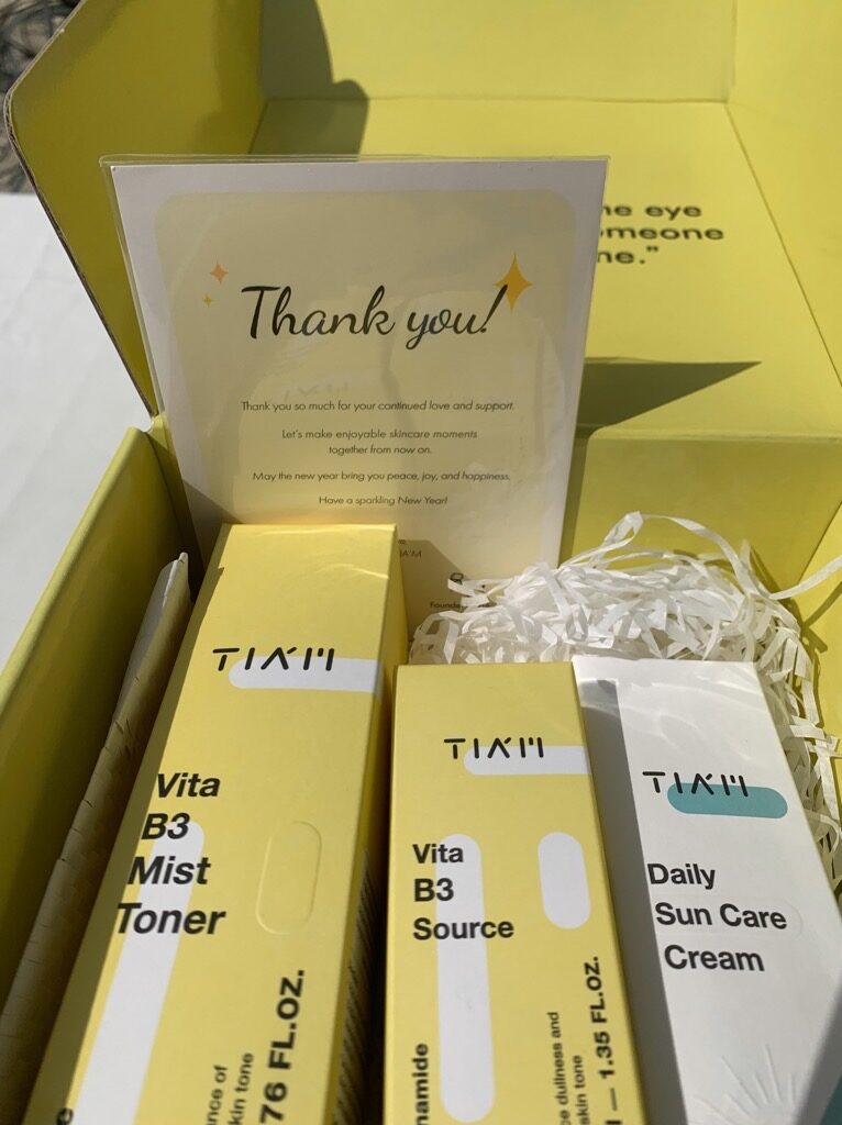 Tiam Make Me Shine PR box